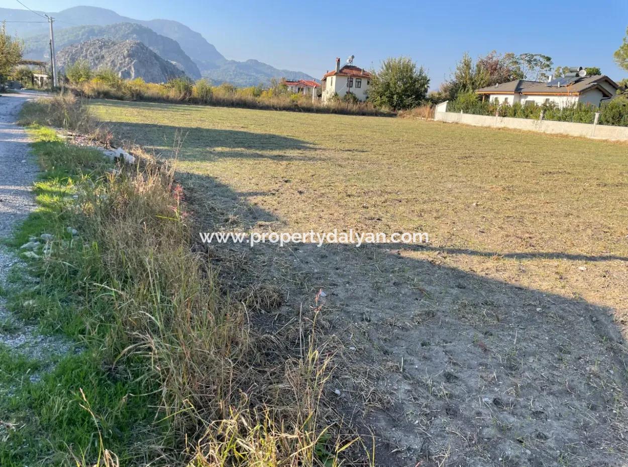 4 Parzellen Nebeneinander In Der Nähe Des Zentrums In Dalyan 2140M2 Grundstück Zum Verkauf