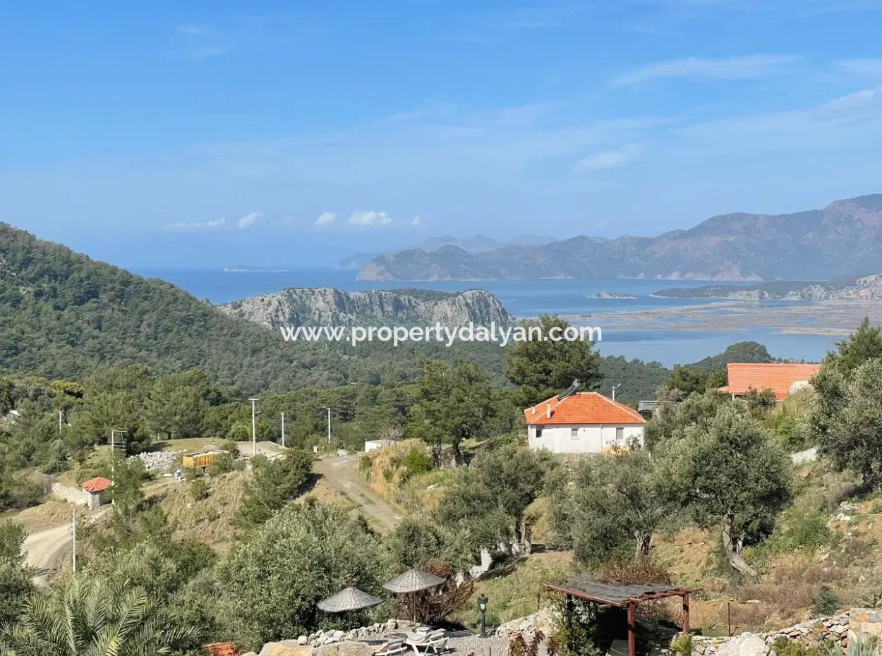 Vip Villa Zum Verkauf In 5000M2 Grundstück Mit Vollem Meerblick In Gökbel