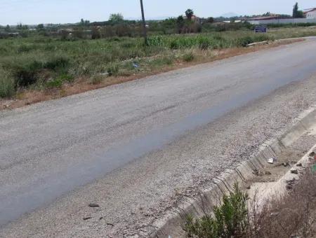 Commercial Grundstück 2500 M2 Grundstück Zum Verkauf Schnäppchen Zum Verkauf In Fethiye Aus Die Hauptstraße Zu Null