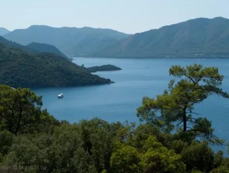 Marmaris Island Dorf Am Meer 4000M2 Land Zum Verkauf Marmaris Schnäppchen Land Zum Verkauf Auf Dem Seeweg