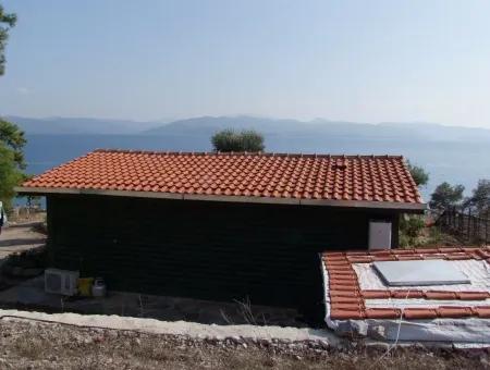 Beachfront Bungalow For Sale In Akbuk By The Sea In A Plot Of 800M2 Villa For Sale Turnalı