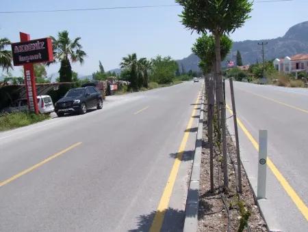Commercial Residential For Sale In Dalyan In Dalyan,On The Highway-5, 111M2 For Sale