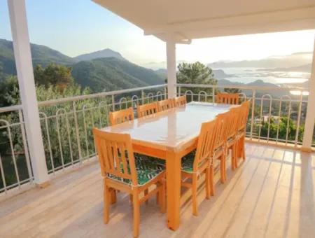 Gokbel Sea View 4 1 Villa For Sale