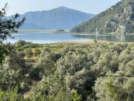 1,136M2 Field Plot For Sale With Çandır Lake View