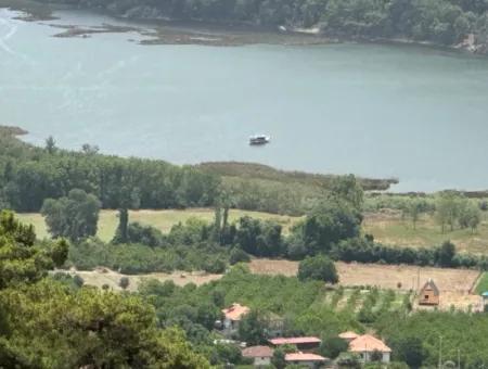 Land For Sale In Çandır With Lake Sea View